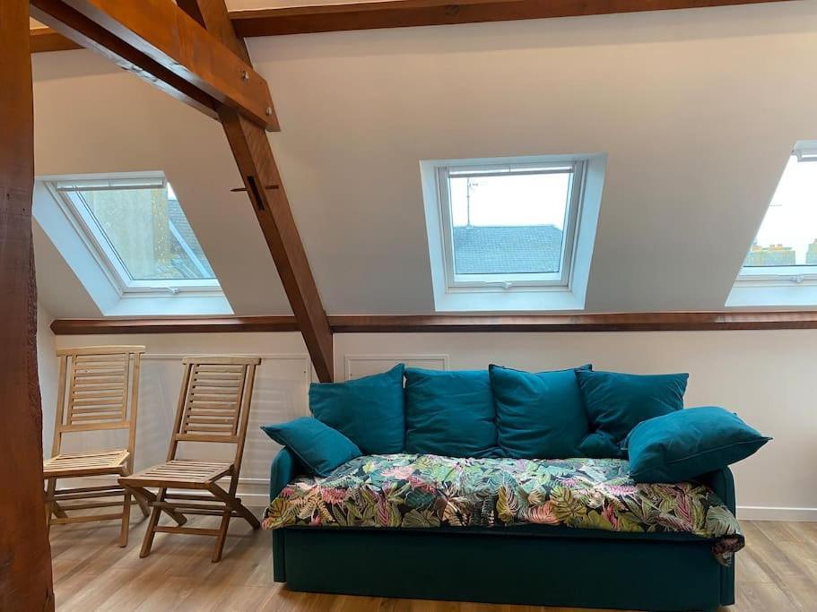 Maison Du Cap Lihou, Duplex Au 1Er Et 2Eme Etage Mansarde, Quartier Historique, Гранвіль Екстер'єр фото